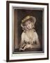 Portrait of Sophia Western-John Hoppner-Framed Giclee Print