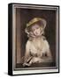 Portrait of Sophia Western-John Hoppner-Framed Stretched Canvas