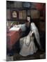 Portrait of Sor Juana Ines De La Cruz, 1750-Miguel Cabrera-Mounted Giclee Print