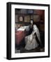 Portrait of Sor Juana Ines De La Cruz, 1750-Miguel Cabrera-Framed Giclee Print