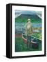 Portrait of Sorley Maclean-Peter Edwards-Framed Stretched Canvas