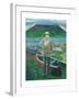 Portrait of Sorley Maclean-Peter Edwards-Framed Giclee Print