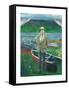 Portrait of Sorley Maclean-Peter Edwards-Framed Stretched Canvas