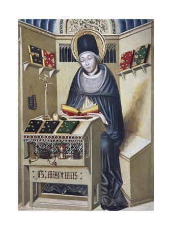 Portrait Of St Augustine Of Hippo Giclee Print Allposters Com