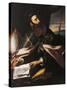 Portrait of St. Augustine of Hippo-Cecco Del Caravaggio-Stretched Canvas