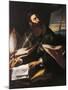 Portrait of St. Augustine of Hippo-Cecco Del Caravaggio-Mounted Giclee Print