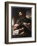 Portrait of St. Augustine of Hippo-Cecco Del Caravaggio-Framed Giclee Print