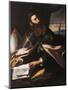 Portrait of St. Augustine of Hippo-Cecco Del Caravaggio-Mounted Giclee Print