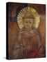 Portrait of St. Francis, C.1285 (Detail)-Giovanni Cimabue-Stretched Canvas