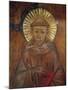 Portrait of St. Francis, C.1285 (Detail)-Giovanni Cimabue-Mounted Giclee Print