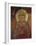 Portrait of St. Francis, C.1285 (Detail)-Giovanni Cimabue-Framed Giclee Print