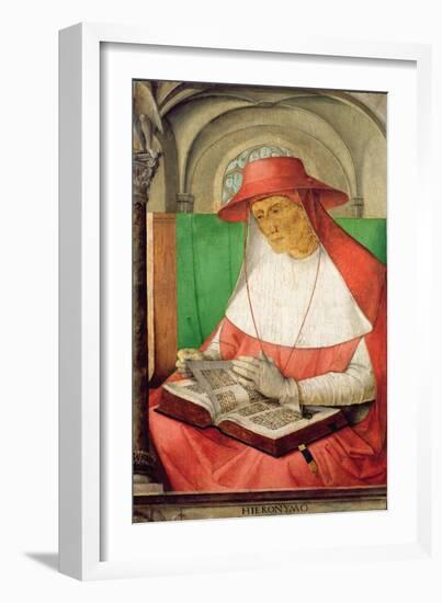 Portrait of St. Jerome-Joos van Gent-Framed Giclee Print