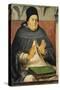 Portrait of St. Thomas Aquinas circa 1475-Joos van Gent-Stretched Canvas