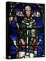 Portrait of St. Thomas Becket, Canterbury Cathedral, UNESCO World Heritage Site, England-Peter Barritt-Stretched Canvas