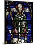 Portrait of St. Thomas Becket, Canterbury Cathedral, UNESCO World Heritage Site, England-Peter Barritt-Mounted Photographic Print