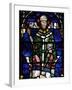 Portrait of St. Thomas Becket, Canterbury Cathedral, UNESCO World Heritage Site, England-Peter Barritt-Framed Photographic Print