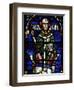 Portrait of St. Thomas Becket, Canterbury Cathedral, UNESCO World Heritage Site, England-Peter Barritt-Framed Photographic Print