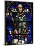 Portrait of St. Thomas Becket, Canterbury Cathedral, UNESCO World Heritage Site, England-Peter Barritt-Mounted Photographic Print