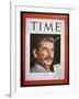 Portrait of Stalin on the Cover of 'Time' Magazine, 1945 (Colour Litho)-American-Framed Giclee Print