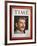 Portrait of Stalin on the Cover of 'Time' Magazine, 1945 (Colour Litho)-American-Framed Giclee Print