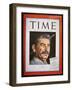 Portrait of Stalin on the Cover of 'Time' Magazine, 1945 (Colour Litho)-American-Framed Giclee Print