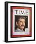 Portrait of Stalin on the Cover of 'Time' Magazine, 1945 (Colour Litho)-American-Framed Giclee Print