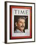 Portrait of Stalin on the Cover of 'Time' Magazine, 1945 (Colour Litho)-American-Framed Giclee Print