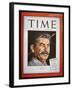 Portrait of Stalin on the Cover of 'Time' Magazine, 1945 (Colour Litho)-American-Framed Giclee Print