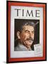 Portrait of Stalin on the Cover of 'Time' Magazine, 1945 (Colour Litho)-American-Mounted Giclee Print