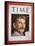 Portrait of Stalin on the Cover of 'Time' Magazine, 1945 (Colour Litho)-American-Stretched Canvas