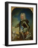 Portrait of Stanislas Lesczinski (1677-1766) King of Poland-Jean-Baptiste van Loo-Framed Giclee Print