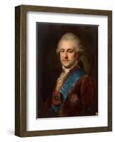 Portrait of Stanislaw II August Poniatowski-Johann Baptist Edler von Lampi-Framed Giclee Print