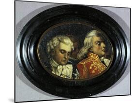 Portrait of Stanislaw Szczesny Potocki and Adam Poninski, Second Half of the 19th Century-Jan Alojzy Matejko-Mounted Giclee Print