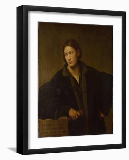 Portrait of Stefano Nani, 1528-Bernardino Licinio-Framed Giclee Print