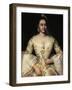 Portrait of Stepanida Yakovleva (1738-178), after 1757-Ivan Yakovlevich Vishnyakov-Framed Giclee Print