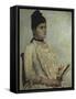Portrait of Stepdaughter Giulia Marinelli, 1889-Giovanni Fattori-Framed Stretched Canvas