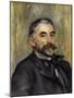 Portrait of Stéphane Mallarmé (1842-189)-Pierre-Auguste Renoir-Mounted Giclee Print