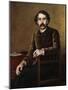 Portrait of Stephane Mallarme, the Poet-Francois Nardi-Mounted Giclee Print