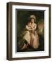 Portrait of Stephen Peter and Mary Anne Rigaud as Children-John Francis Rigaud-Framed Giclee Print
