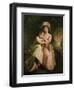 Portrait of Stephen Peter and Mary Anne Rigaud as Children-John Francis Rigaud-Framed Giclee Print