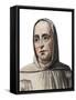 Portrait of Suger (abbe Suger) (1081-1151), French abbot and historian-French School-Framed Stretched Canvas