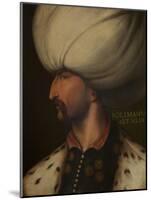 Portrait of Suleiman the Magnificent-Cristofano Dell'altissimo-Mounted Giclee Print