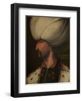 Portrait of Suleiman the Magnificent-Cristofano Dell'altissimo-Framed Giclee Print