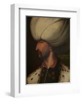 Portrait of Suleiman the Magnificent-Cristofano Dell'altissimo-Framed Giclee Print