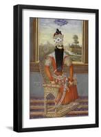 Portrait of Sultan Fath Ali Shah Qajar-null-Framed Giclee Print