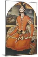 Portrait of Sultan Muhammad Mirza, circa 1835-Sayyid Mirza-Mounted Giclee Print
