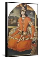 Portrait of Sultan Muhammad Mirza, circa 1835-Sayyid Mirza-Framed Stretched Canvas