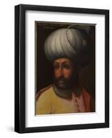 Portrait of Sultan Selim Ii 'The Destroyer'-Cristofano Dell'altissimo-Framed Giclee Print