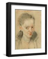 Portrait of Susanna Fourment-Peter Paul Rubens-Framed Collectable Print