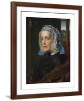 Portrait of Susanna Rose-Anthony Frederick Augustus Sandys-Framed Premium Giclee Print